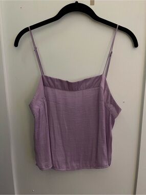 Urban Outfitters Purple Square Neck Tank Top Size M